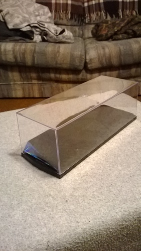 BCW Model Car Display Case | 1:24 Scale Diecast Car Display Case | Clear Acrylic Cover on Black Base | Protect and Showcase Collectible Diecast Cars from NASCAR, Formula 1, and More customer photo 2