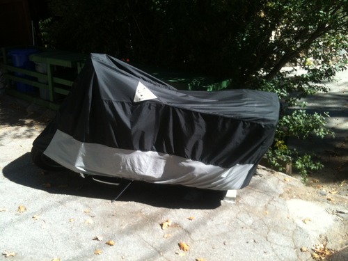 Dowco Guardian 50004-02 WeatherAll Plus Indoor/Outdoor Waterproof Motorcycle Cover: Black, X-Large customer photo 1