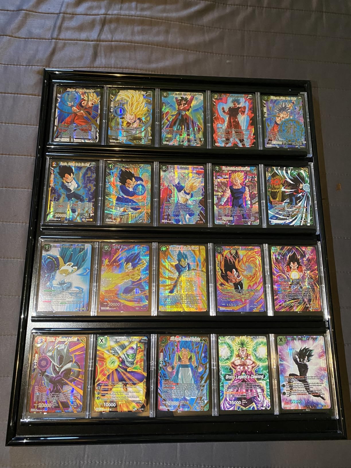 MCS 16x20 Inch Collector Card Wall Display, Holds 20 Sports Cards, Black (52894) customer photo 1