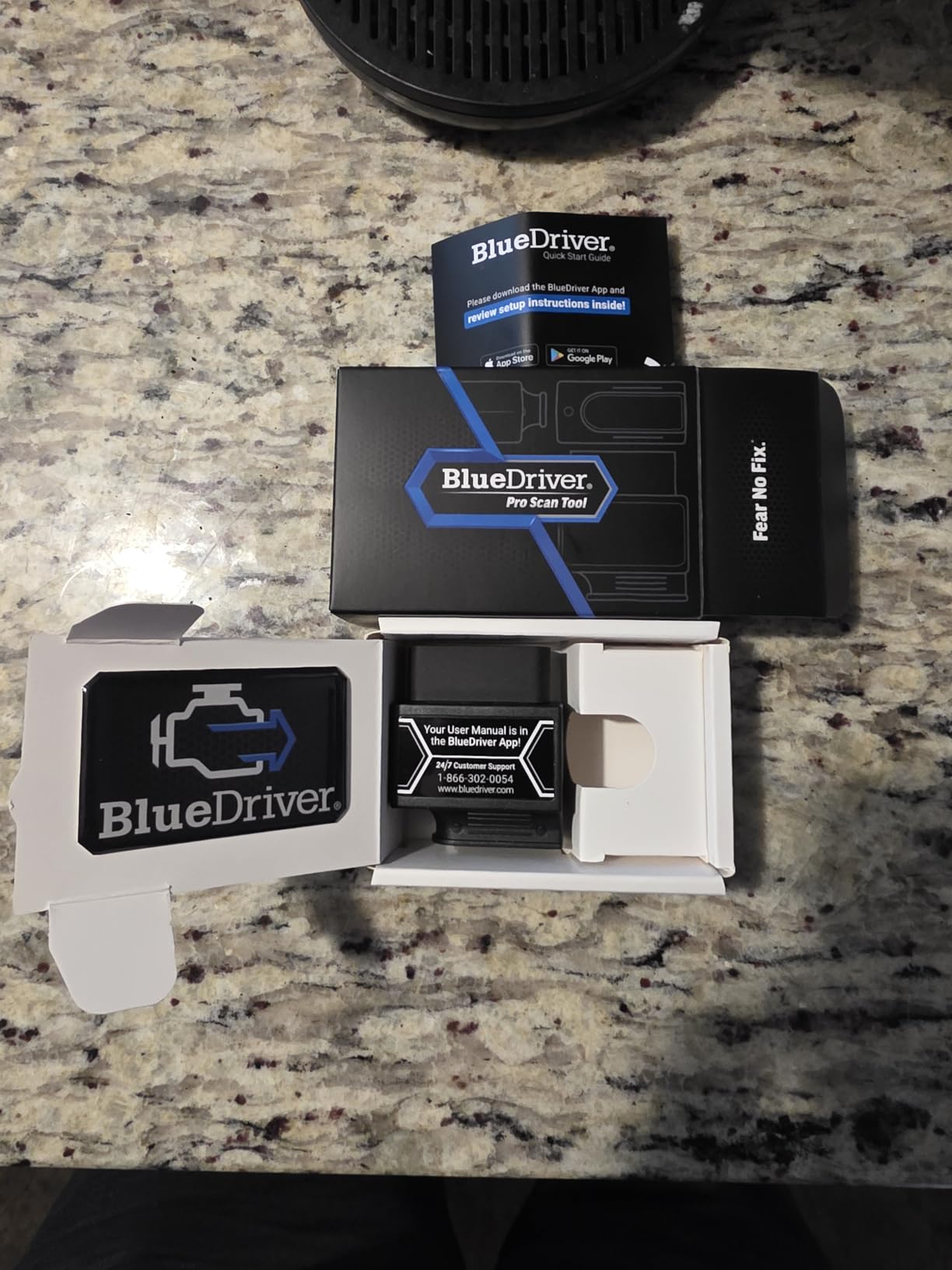 BlueDriver OBD2 Scanner Bluetooth, No Subscription, ABS SRS TPMS | OBDII Diagnostic Scan Tool, Car Scanner & Code Reader, iPhone & Android, Check Engine, Repair Reports, Vehicles 1996+ customer photo 1