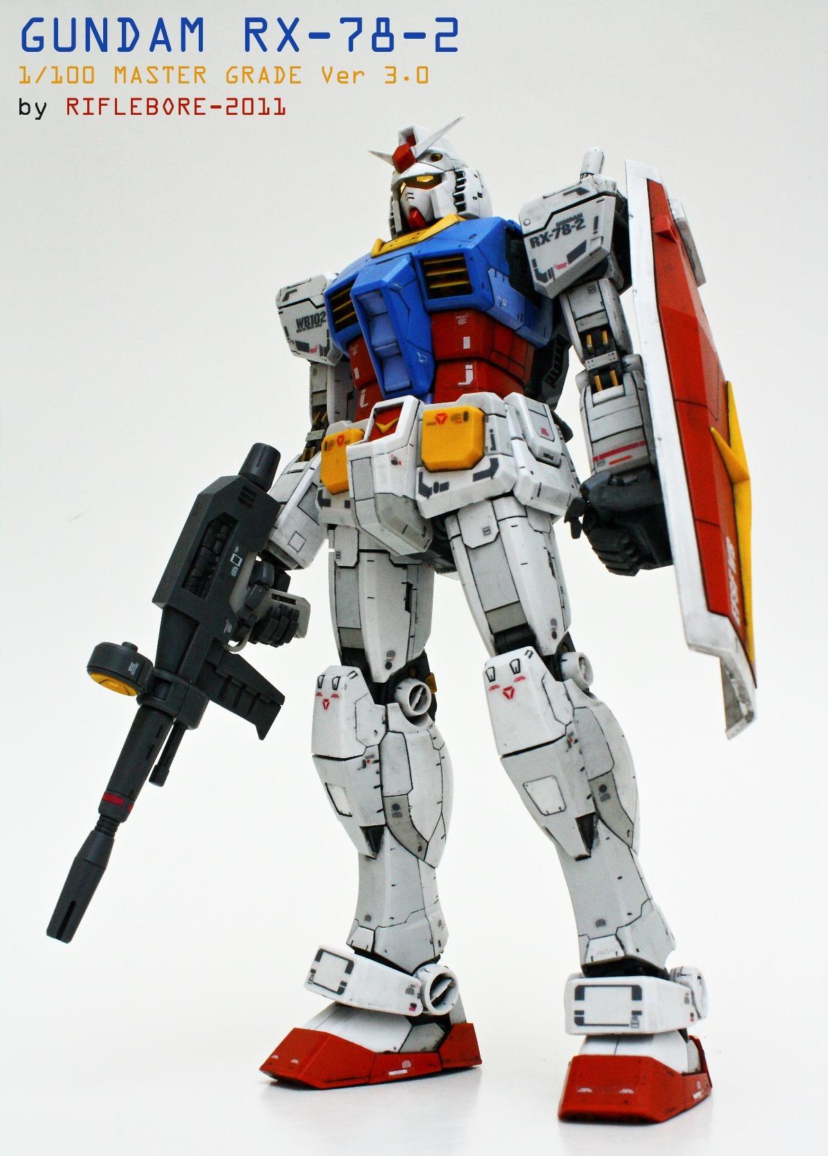 Bandai Hobby - Mobile Suit Gundam - RX-78-2 Version 3.0, Bandai Spirits 1/100 Model Kit customer photo 2