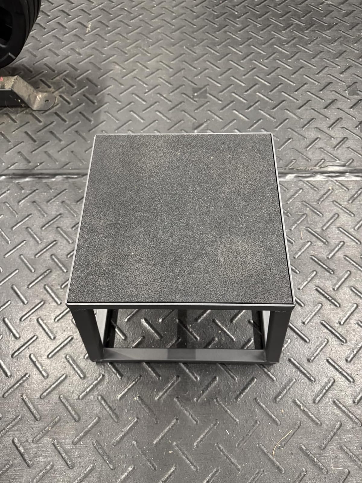 Rage Fitness Steel Plyo Box 12-18-24 Inch High Anti-Slip Pre-Assembled Plyometric Jump Box for Home Gym Conditioning and Strength Training customer photo 2