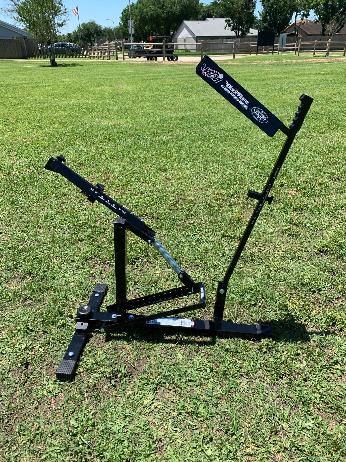 Louisville Slugger Black Flame Pitching Machine customer photo 2