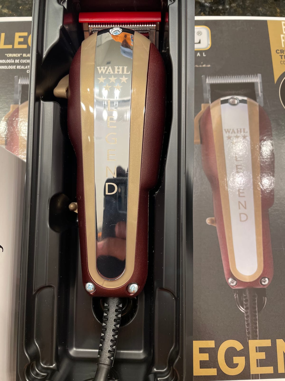 Wahl Professional 5 Star Legend Clipper, Corded Ultimate Fading Clipper with Adjustable Taper Lever and 8 Cutting Guides customer photo 1
