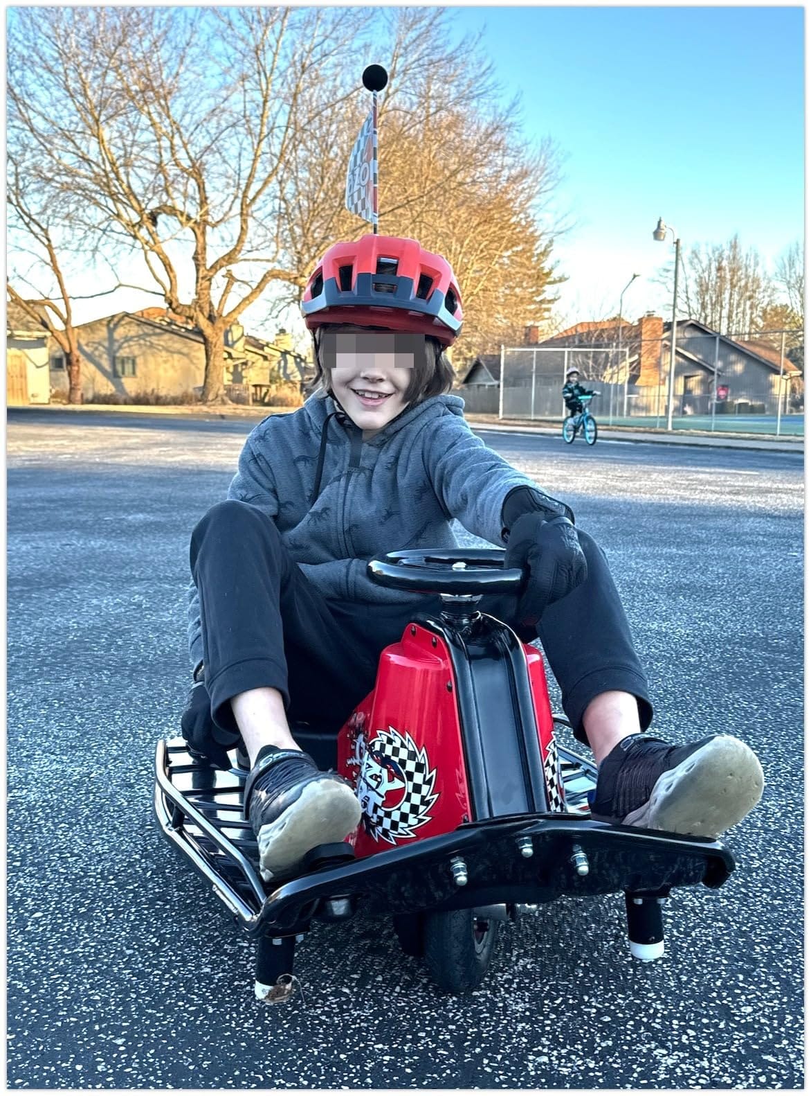 Razor Crazy Cart Sport Go Kart | Electric Drift Cart | Iconic Wheeled Ride-On For Kids Age 9+ | Precise Proportional Control | 250W/24V Motor | Up To 12 MPH, 140 Lbs Capacity customer photo 1