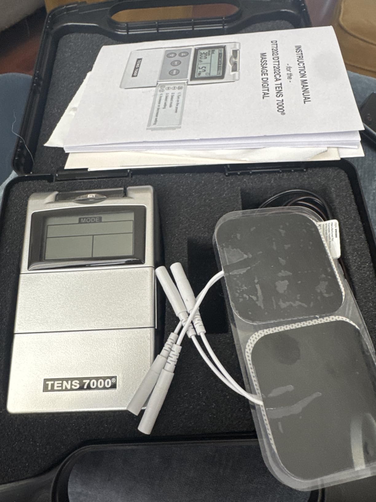 Digital TENS Unit with Accessories - Muscle Stimulator Machine for Back Pain Relief, Sciatica, Neck, Nerve, Shoulder, Hip, Elbow, Muscle Pain Relief customer photo 2