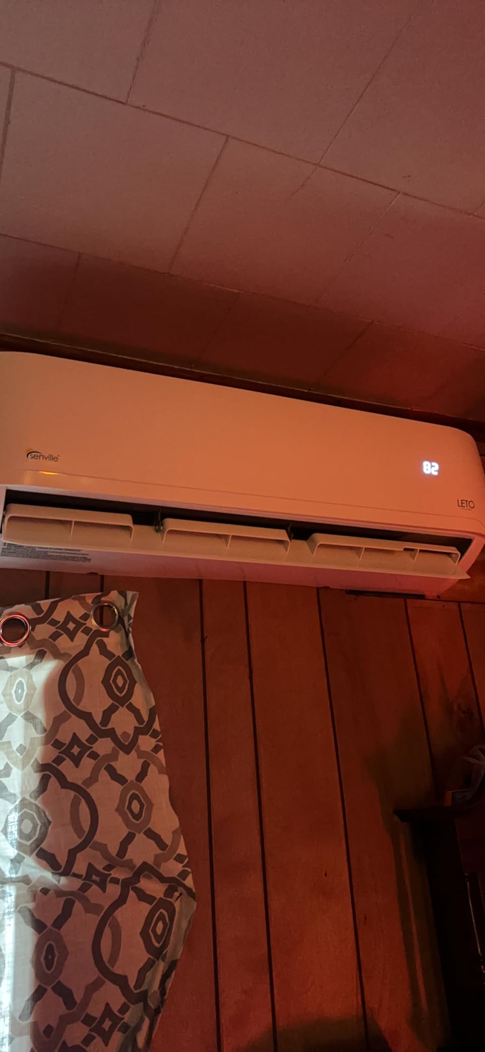 Senville LETO Series Mini Split Air Conditioner Heat Pump, 24000 BTU 208/230V, Inverter, Works with Alexa, 2 Ton, White customer photo 2