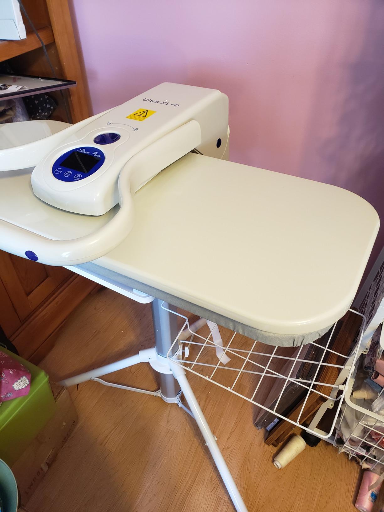 SpeedyPress Oversize Pressing Iron/Steam Press | Ultra XL Electronic Iron Press w/ 100LBs. of Pressing Pressure for Home/Business customer photo 1