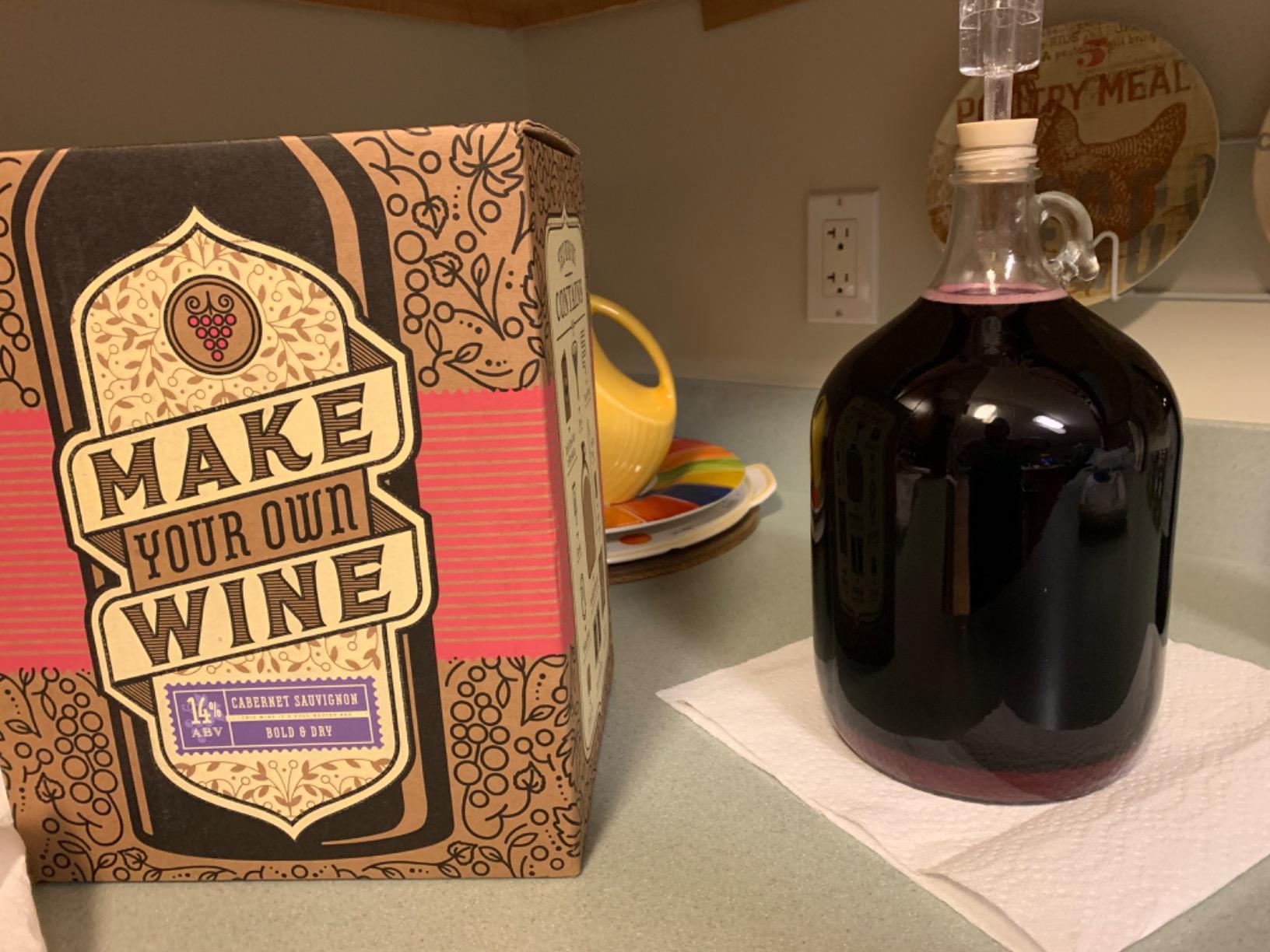Craft A Brew - Cabernet Sauvignon Wine Kit - Easy for Beginners - At Home Wine Making Kit customer photo 1