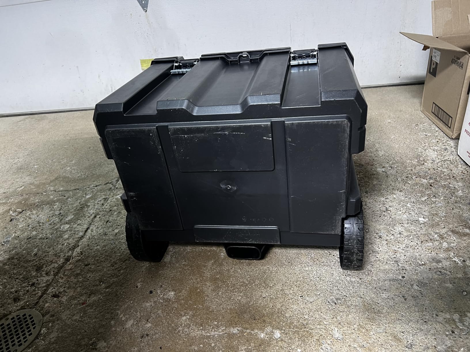 DEWALT Tool Box with Wheels Modular, Large Rolling Tool Box With Telescopic Handle, Portable Carrier Deep Stackable TSTAK Storage (DWST17820) customer photo 2