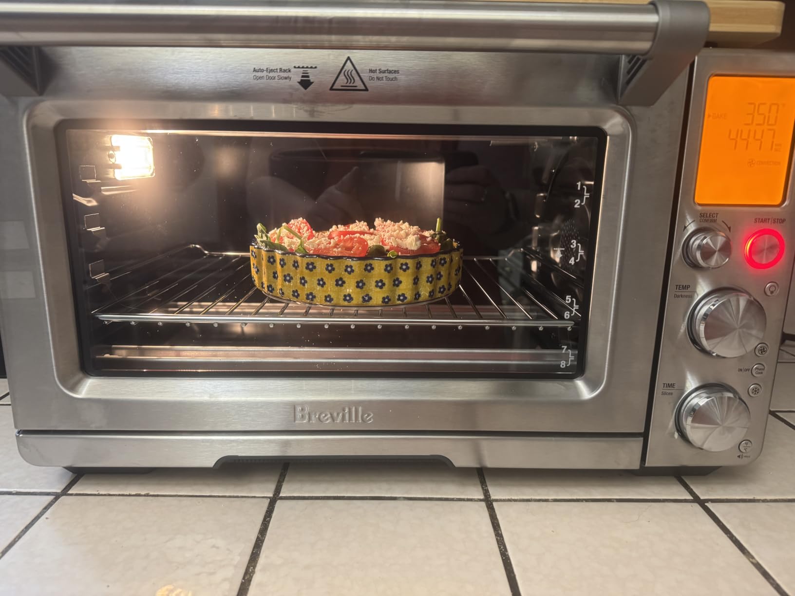 Breville BOV900BSS Smart Oven Air Fryer Pro, Brushed Stainless Steel - 13 functions including convection baking, dehydrate, and roast customer photo 1