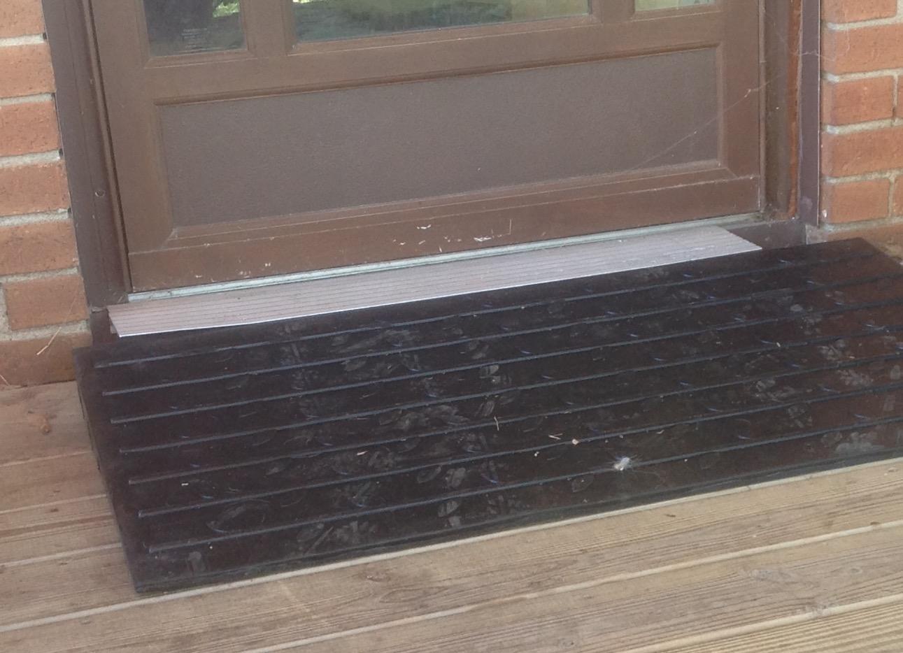 Silver Spring Threshold Ramp, Solid Rubber 4