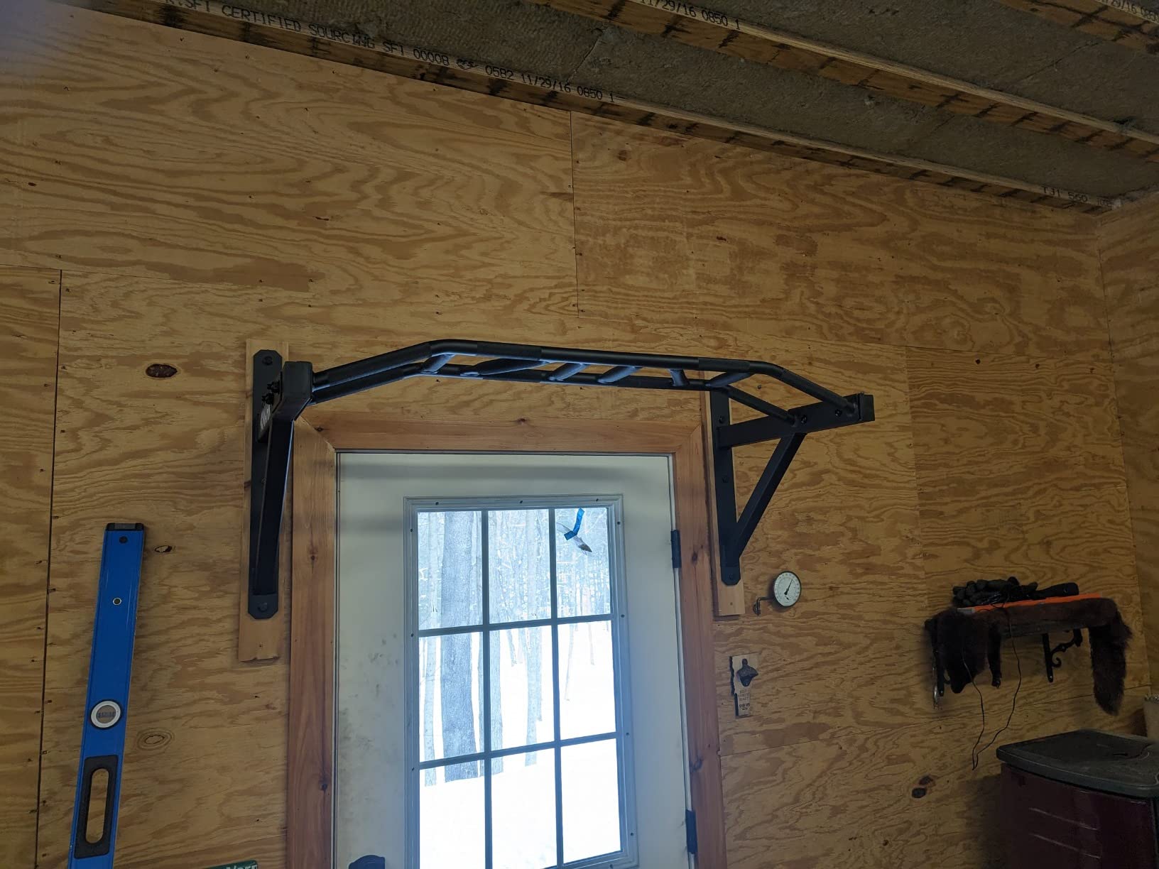 XMARK Commercial Wall Mounted Multi Grip Pull Up Bar Ranked Number 1 Men's Health customer photo 1