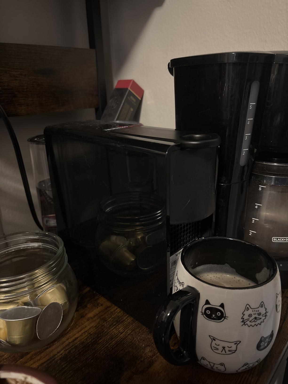 Nespresso Essenza Mini Espresso Machine by Breville, Piano Black customer photo 2