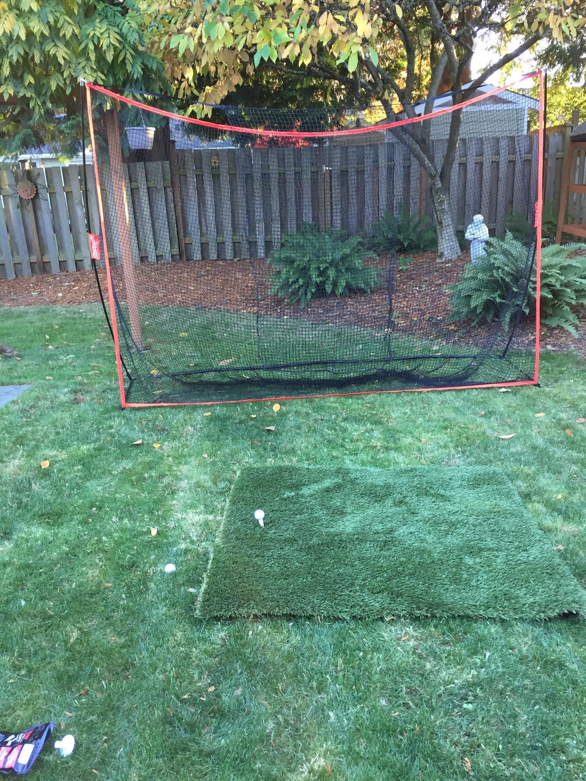 GoSports Golf Practice Hitting Net - Choose Between Huge 10 x 7 ft or 7 x 7 ft Nets - Personal Driving Range for Indoor or Outdoor Use - Designed by Golfers for Golfers customer photo 2