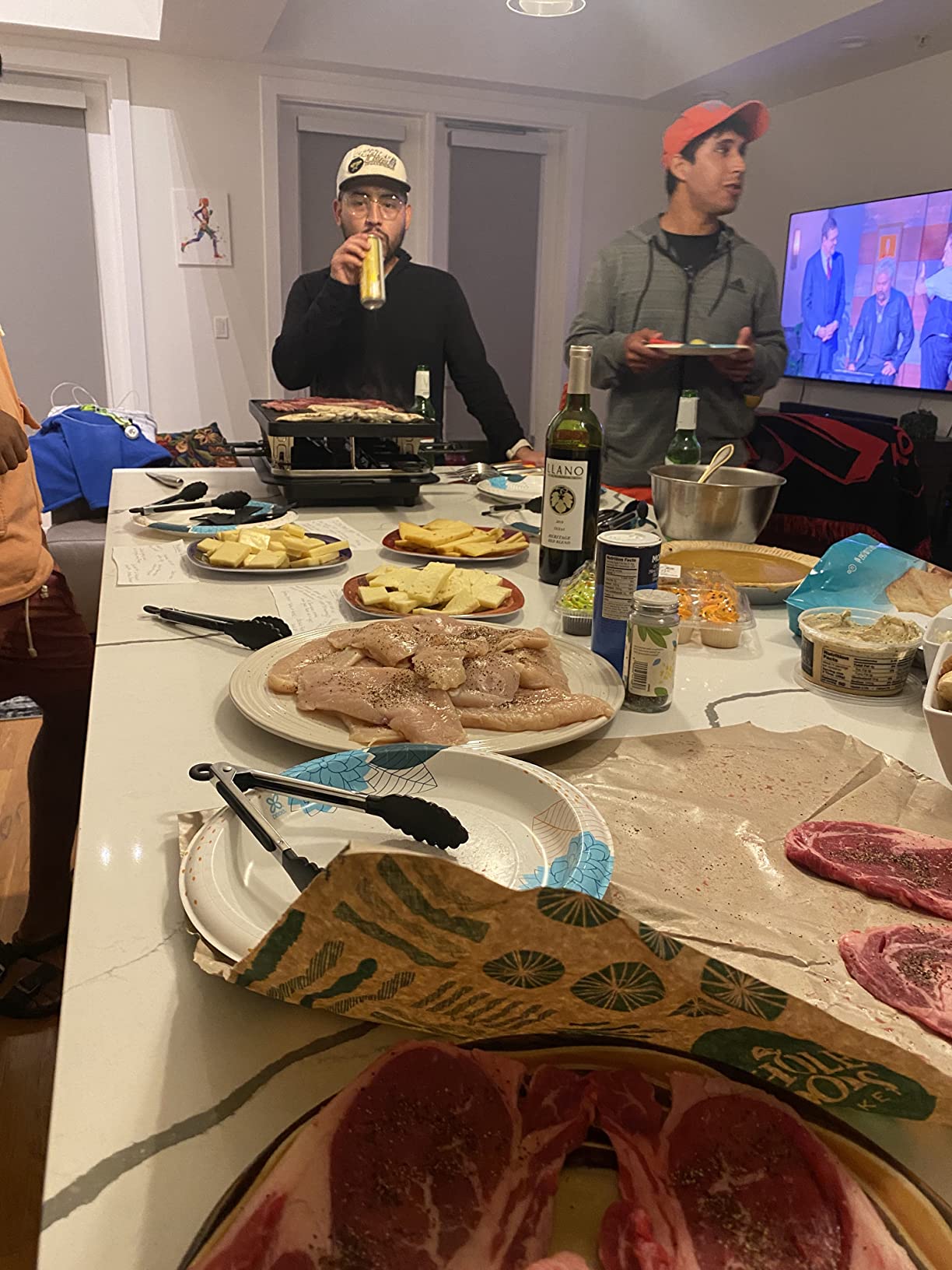 Hamilton Beach Electric Indoor Raclette Grill For Parties & Family Fun | With 8 Individual Warming Trays | 200 sq. in. PFAS-Free Non-Stick Griddle | Dishwasher Safe Parts | Black | 31612MN-MX customer photo 1