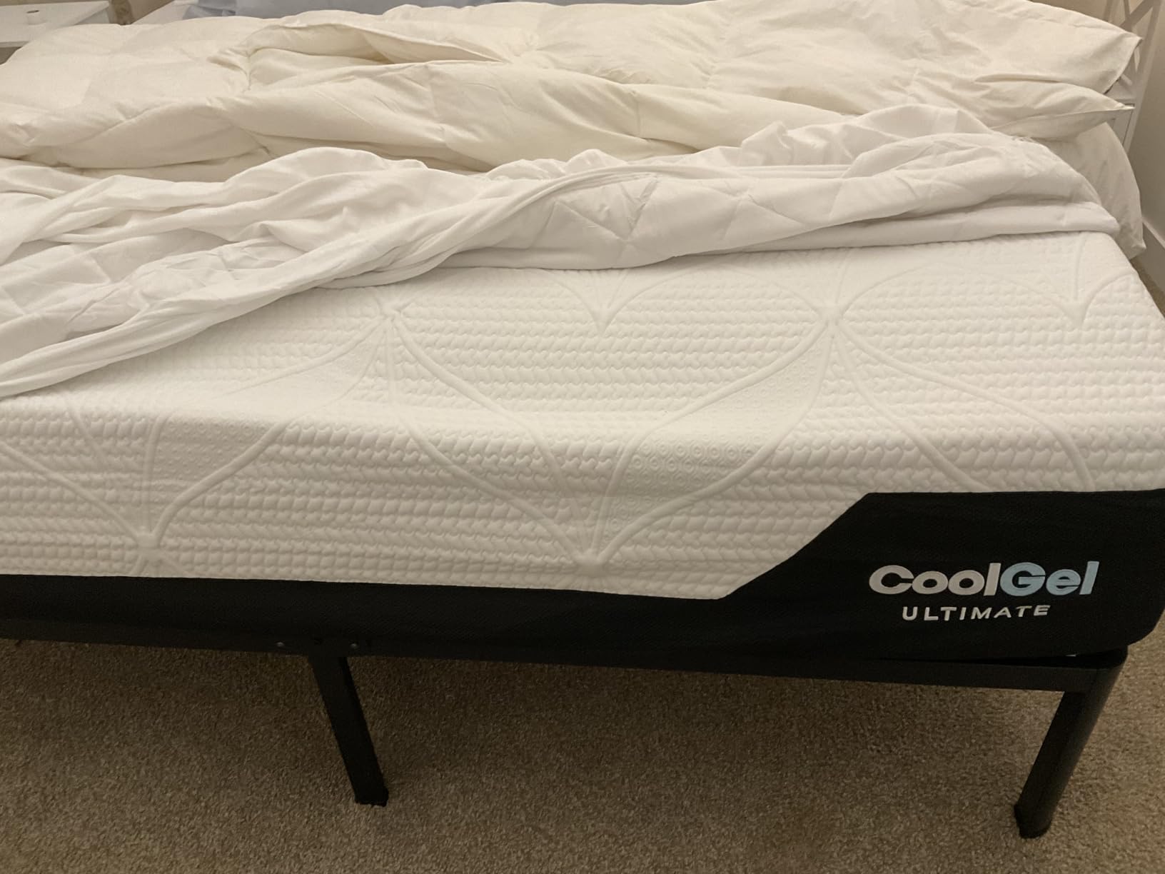 COOL GEL Chill Memory Foam 14-Inch Mattress with 2 Pillows, CertiPUR-US Certified, Mattress in a Box, King customer photo 2