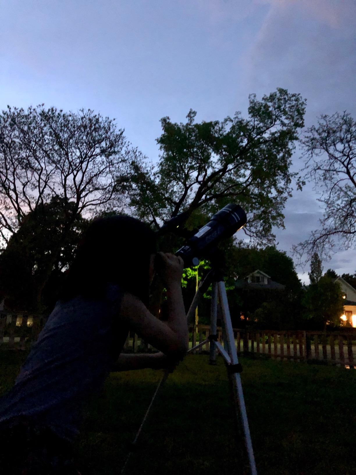 Telescope for Kids & Adults, 70mm Aperture 360mm Refractor (15X-150X) | Portable Telescope with Adapter, 2 Eyepieces, Finder Scope, Great Gift for Kids 8-12, Ideal for Astronomy Stargazing, Travel customer photo 1