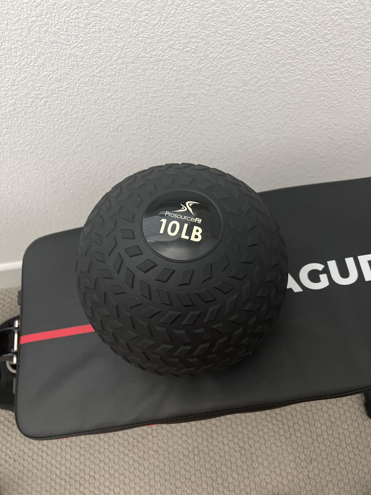 ProsourceFit Slam Medicine Balls 5-50lbs Smooth and Tread Textured Grip Dead Weight Balls for Strength and Conditioning Exercises customer photo 1