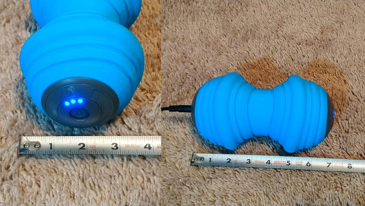 Trigger Point Performance TriggerPoint CHARGE VIBE Three-Speed Ridged Vibrating Portable Foam Roller customer photo 2