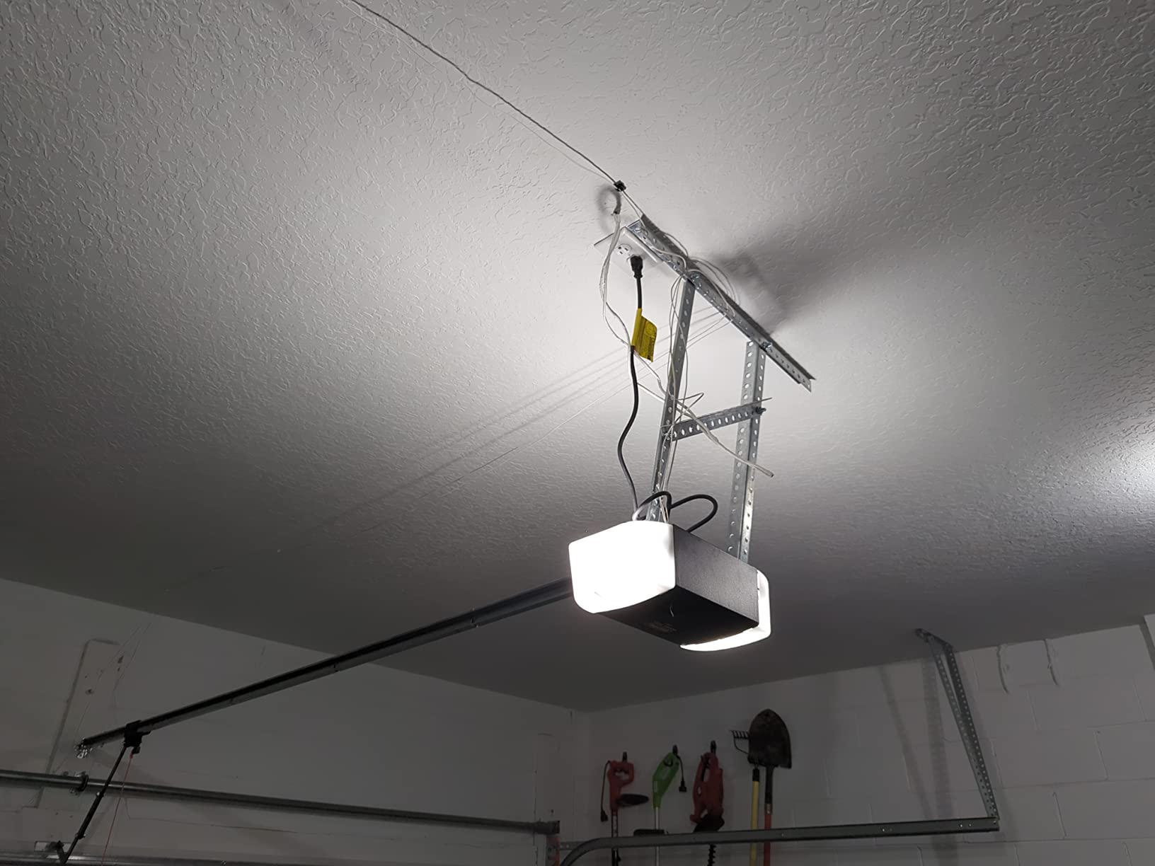 Genie QuietLift Connect - WiFi Smart Garage Door Opener with Added Wireless Keypad, ¾ HPC Smart Belt Drive - Compatible with Alexa and Google Assistant, Model 3053-TKV customer photo 2