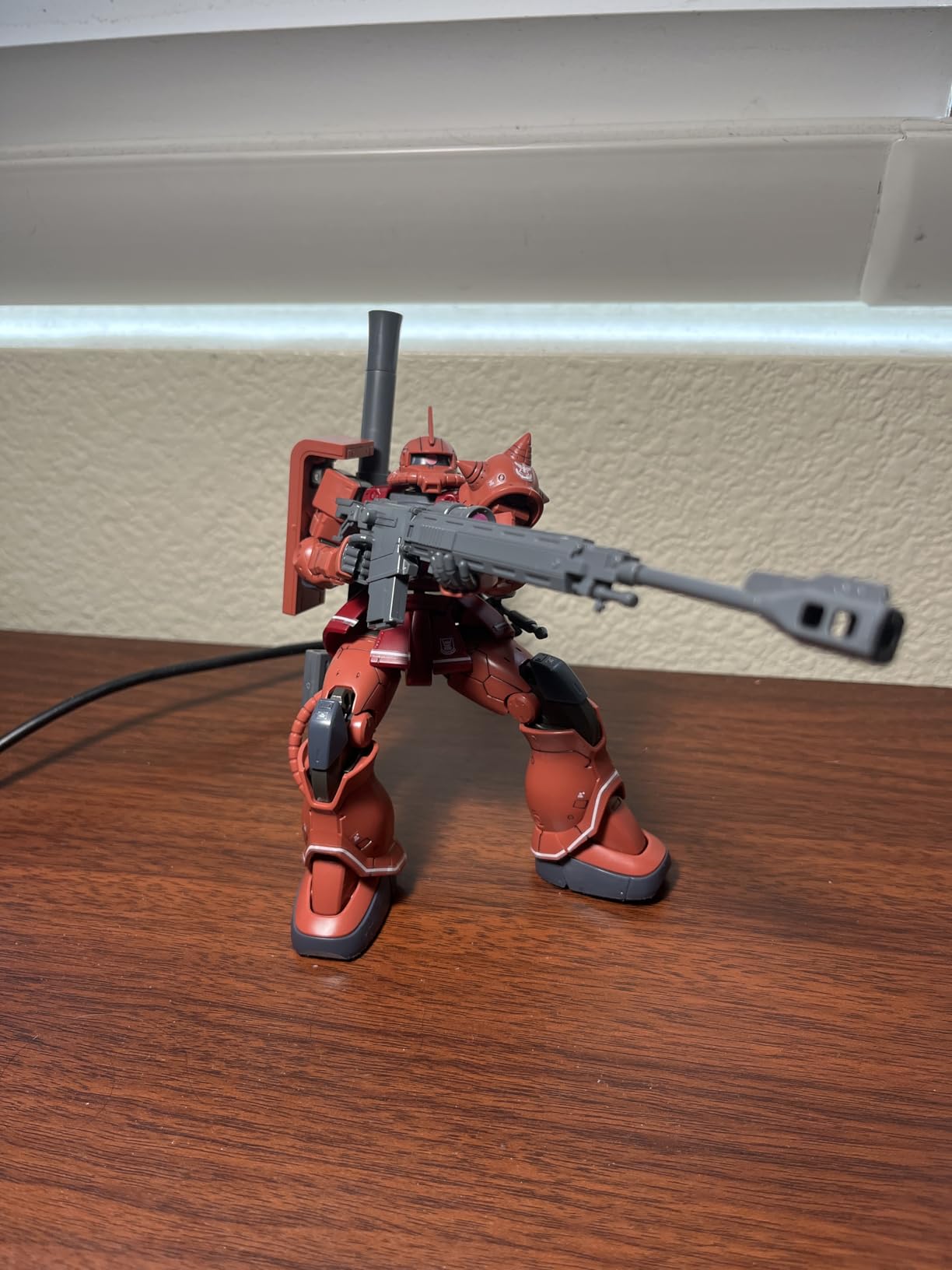 Hobby MS-06S Zaku II Char Aznable's Mobile Suit Gundam (Red Comet Ver.) Gundam The Origin HG 1/144, Multi (BAS5057656), 11.89 Inch customer photo 1