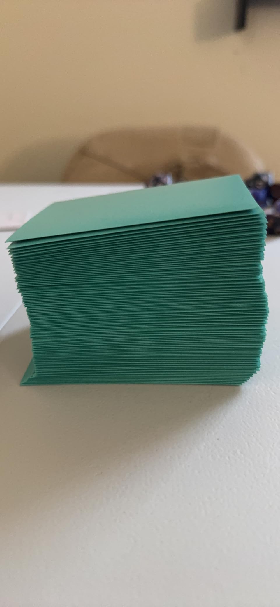 Ultimate Guard Katana Card Sleeves 100 Standard Size Tournament Quality Yellow Back customer photo 2