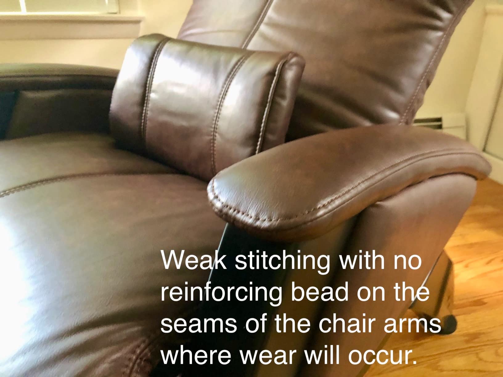 Co zz ia Svago ZGR Plus Zero Gravity Chair (SV395) Vibration Massage Power Recline Memory Foam Pillow Heat Therapy (Chestnut/Black) customer photo 2
