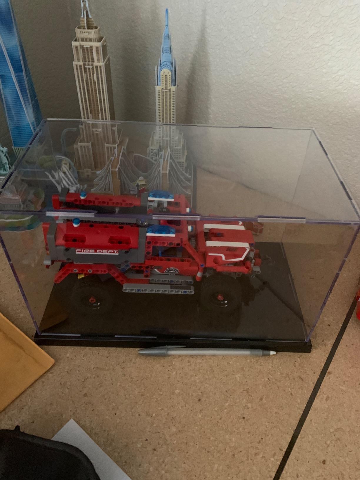 Clear Acrylic Assembly Required Display Box Case 9.7