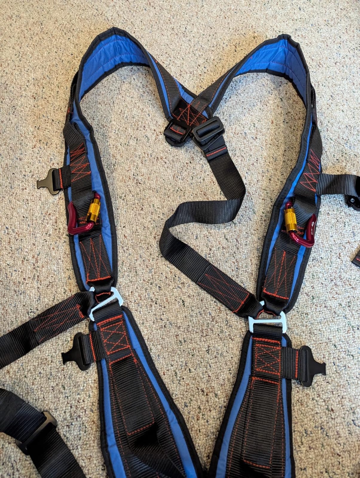 All-Weather Sport Kiting Harness for Ground Handling and Kitesurfing - Power Kite Pilot Wings with Locking Wing Attachments customer photo 2