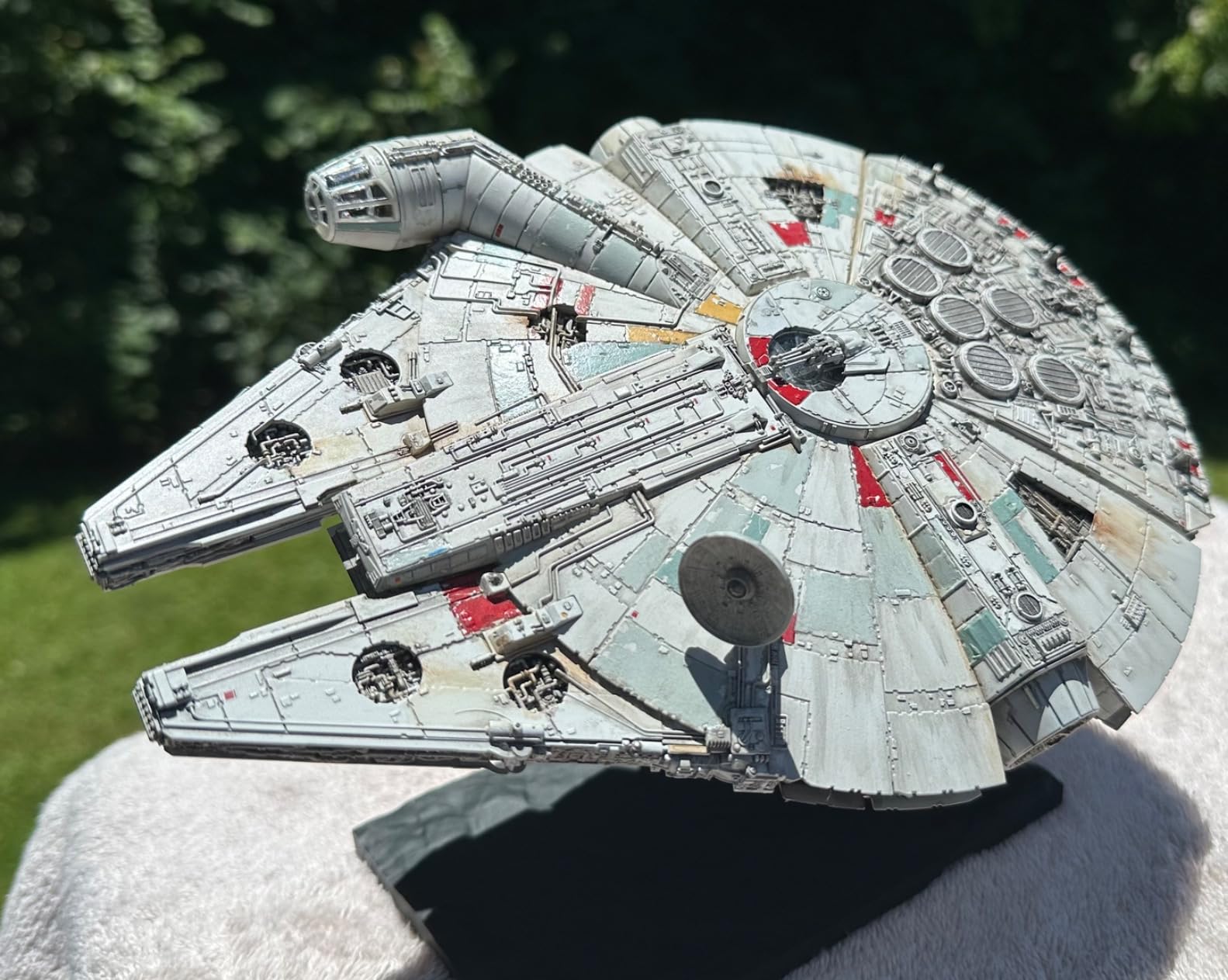 Bandai Hobby - Star Wars - Millennium Falcon (Rise of Skywalker Ver), Bandai Spirits 1/144 Model Kit customer photo 2