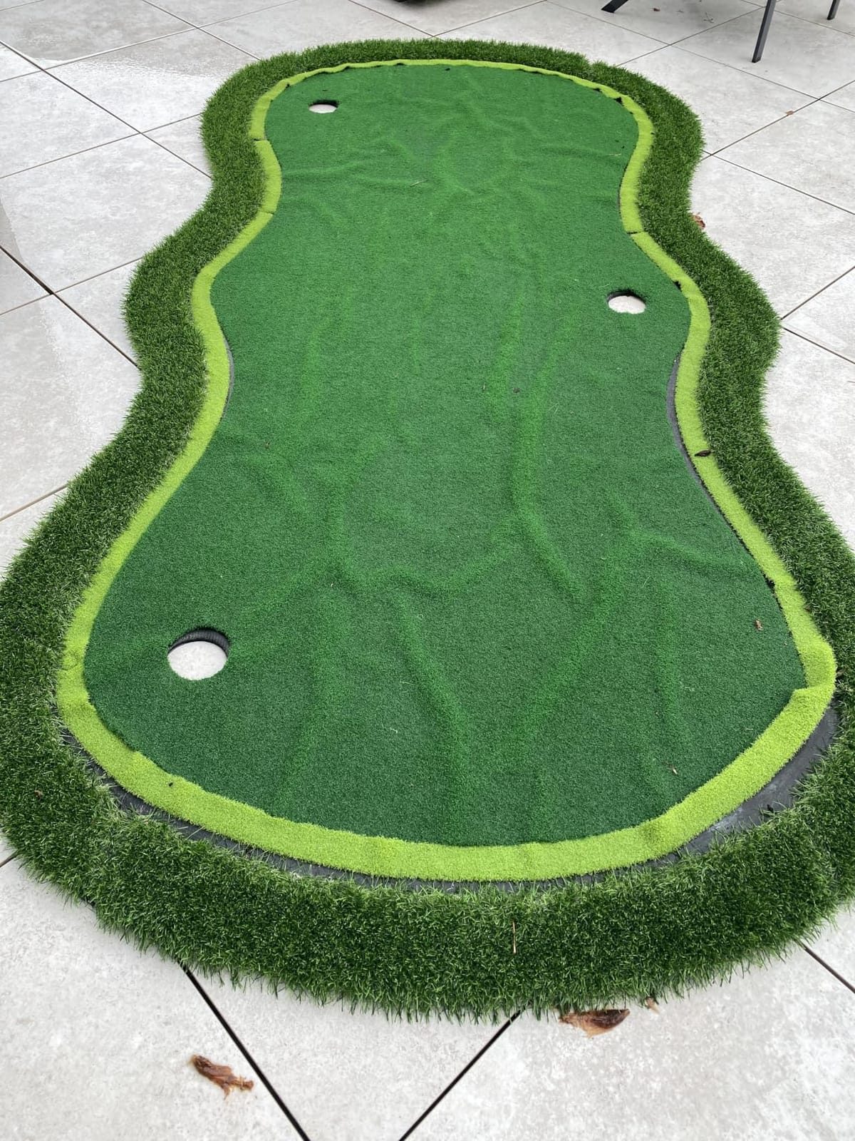 Golf Putting Green Mat, Golf Practice Training Mat for Indoor/Outdoor | Professional Golf Putting Mat, True-Roll Surface, Anti-Slip Base, Long Challenging Green Mat customer photo 1