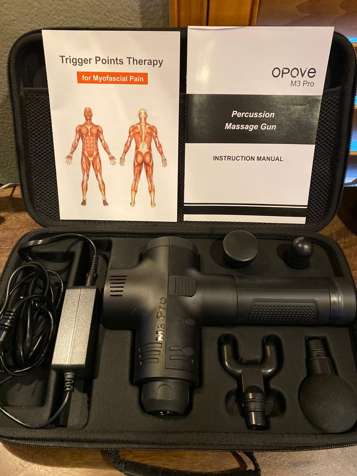 Opove M3 Pro 2 Massage Gun Deep Tissue Percussion customer photo 2