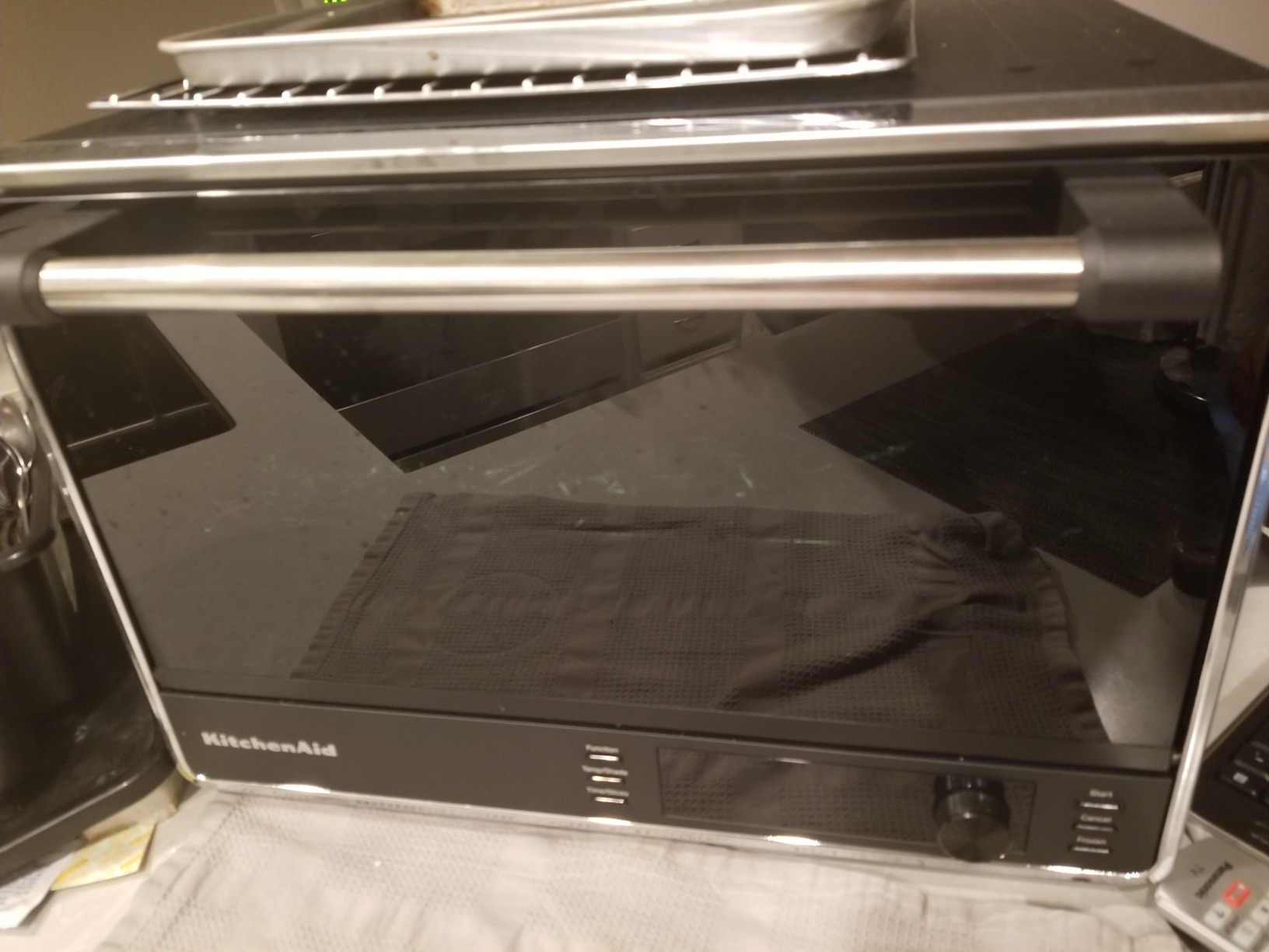 KitchenAid KCO255 Dual Convection Countertop Oven - 4 heating elements with Even-Heat Technology customer photo 2