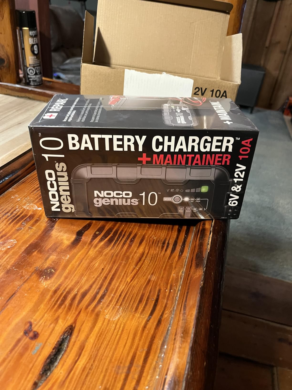NOCO GENIUS10 10A 6/12V Smart Battery Charger, Trickle Charger & Maintainer | Overcharge Protection, Desulfator, Temperature Compensation, Force Mode, For Lead-Acid (Wet, Gel, AGM) & Lithium (LiFePO4) customer photo 1