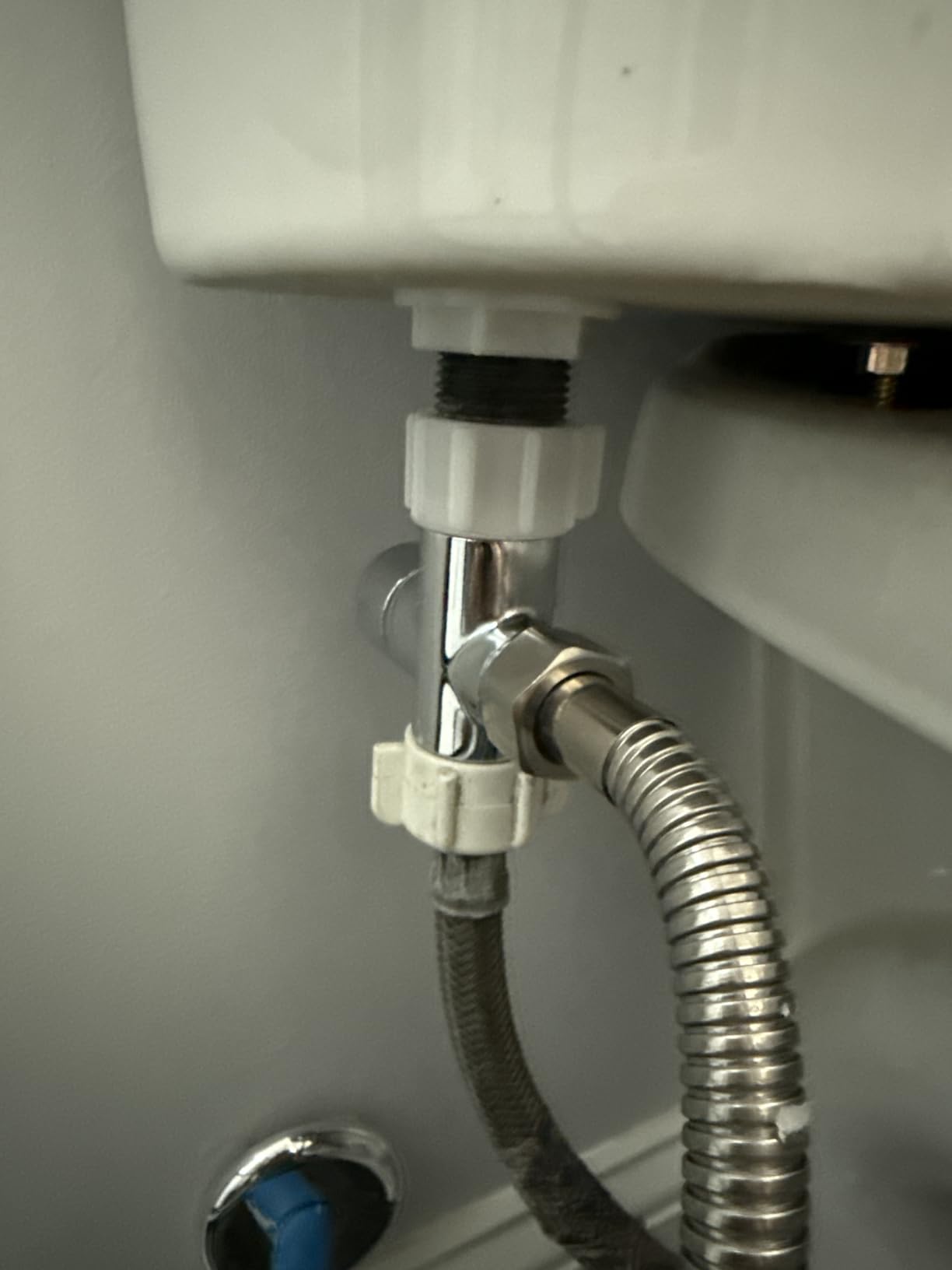 Handheld Bidet Sprayer-Bidet Attachment for Toilet, Premium Stainless Steel | Adjustable Water Flow, Leak-Free Hose & Brass 7/8