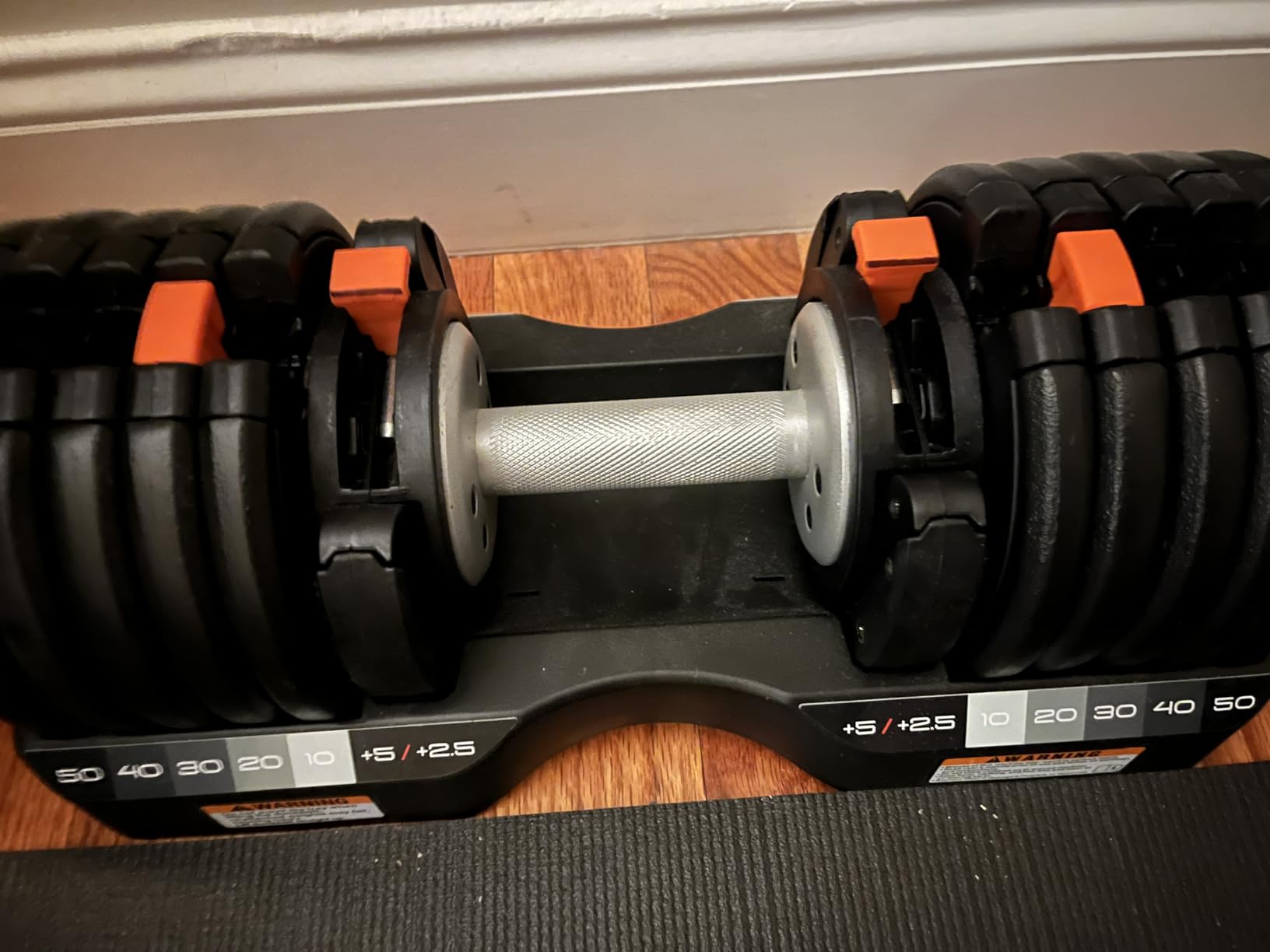 NordicTrack Select-a-Weight Adjustable Dumbbells customer photo 1