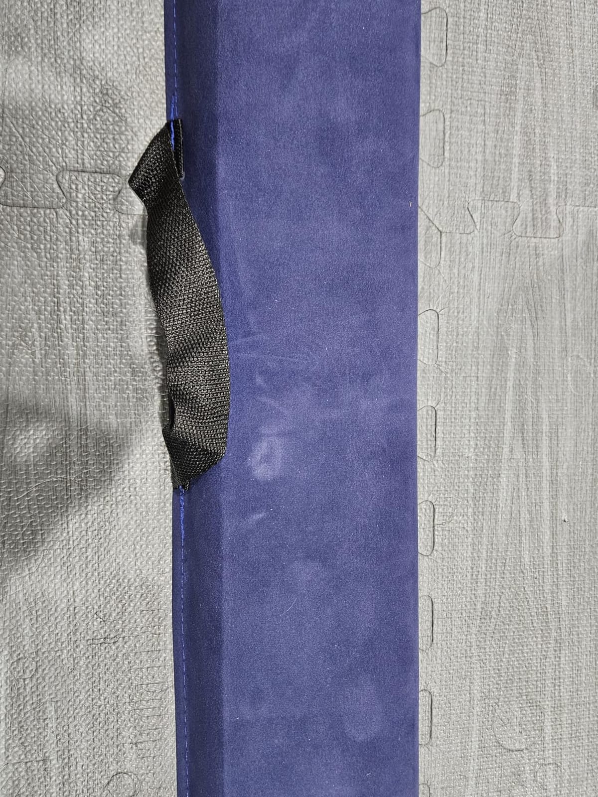Marfula 6 FT / 8 FT / 9 FT Folding Gymnastics Beam Foam Balance Floor Beam | Extra Firm Foam Balance Beam with Suede Cover, Anti slip Bottom with Carry Bag, Fold Gymnastic Equipment For Kids Home Club Use customer photo 1