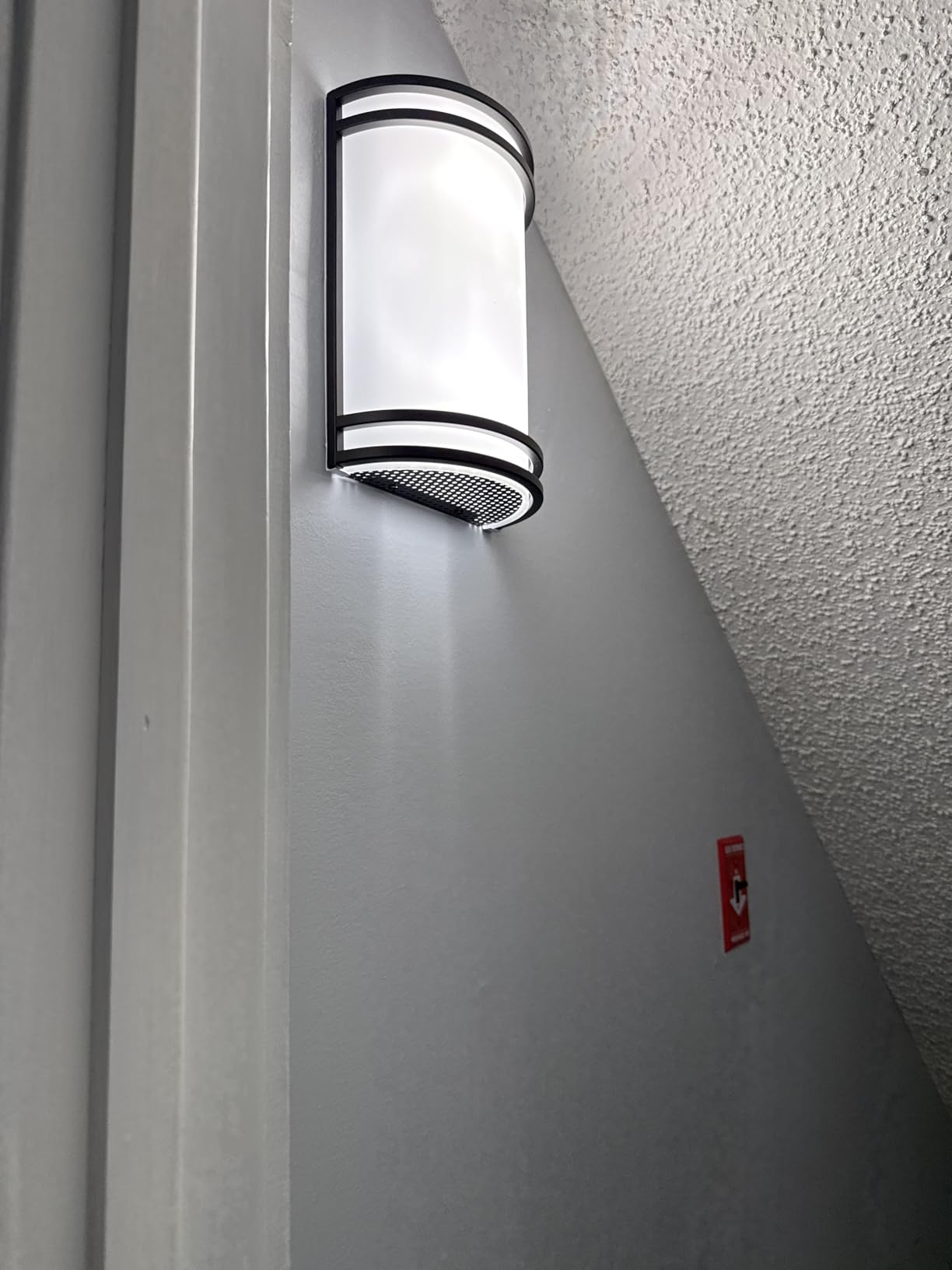 ASD Indoor LED Wall Sconce Lights - 10 Inch 15W Brushed Nickel Modern LED Wall Sconces Hardwired - ETL Dimmable 3000K 4000K 5000K Adjustable Sconce Light Fixture for Bedroom, Hallway customer photo 1