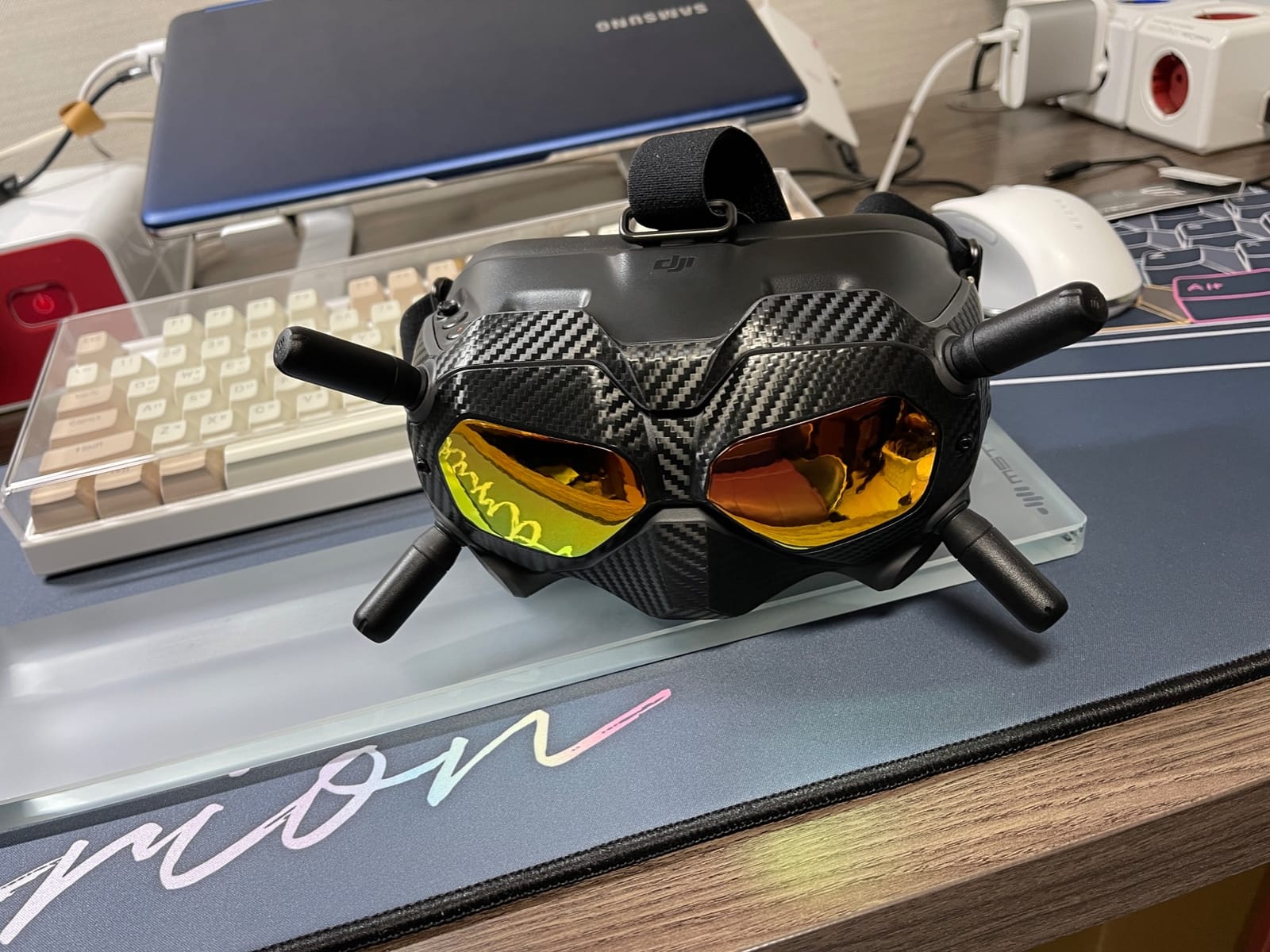 DJI FPV Goggles V2 for Drone Racing Immersive Experience, Black customer photo 1
