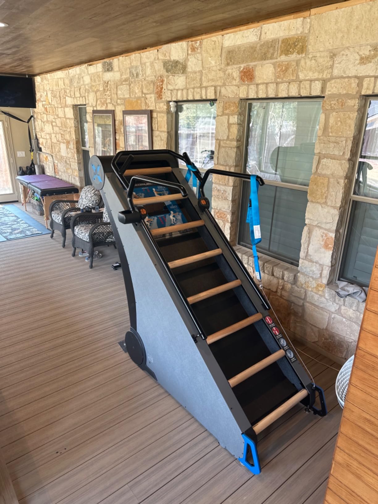 JLX Commercial 4-Position Ladder Climber Exercise Machine | Self Powered. Improved Digital Dashboard. Four Climbing Workout Positions. customer photo 1