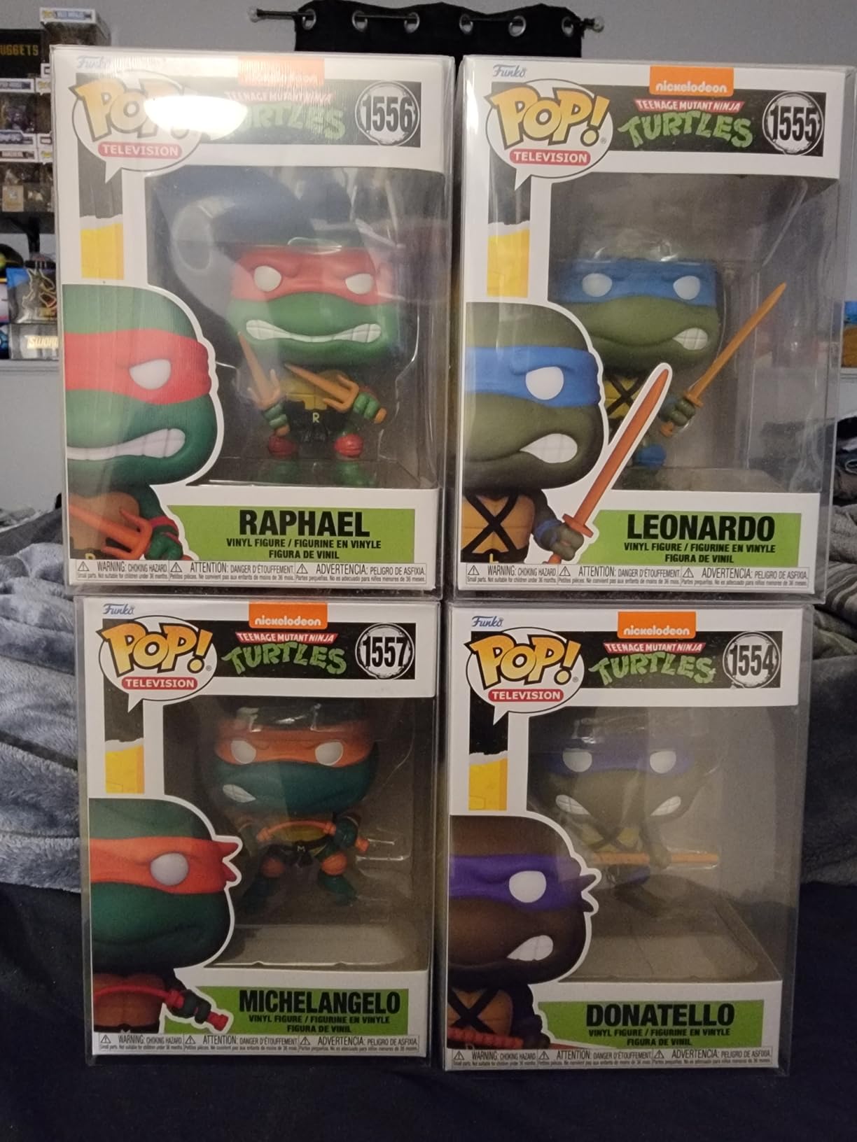 24 Pack Protectors Case Compatible with Funko- 4