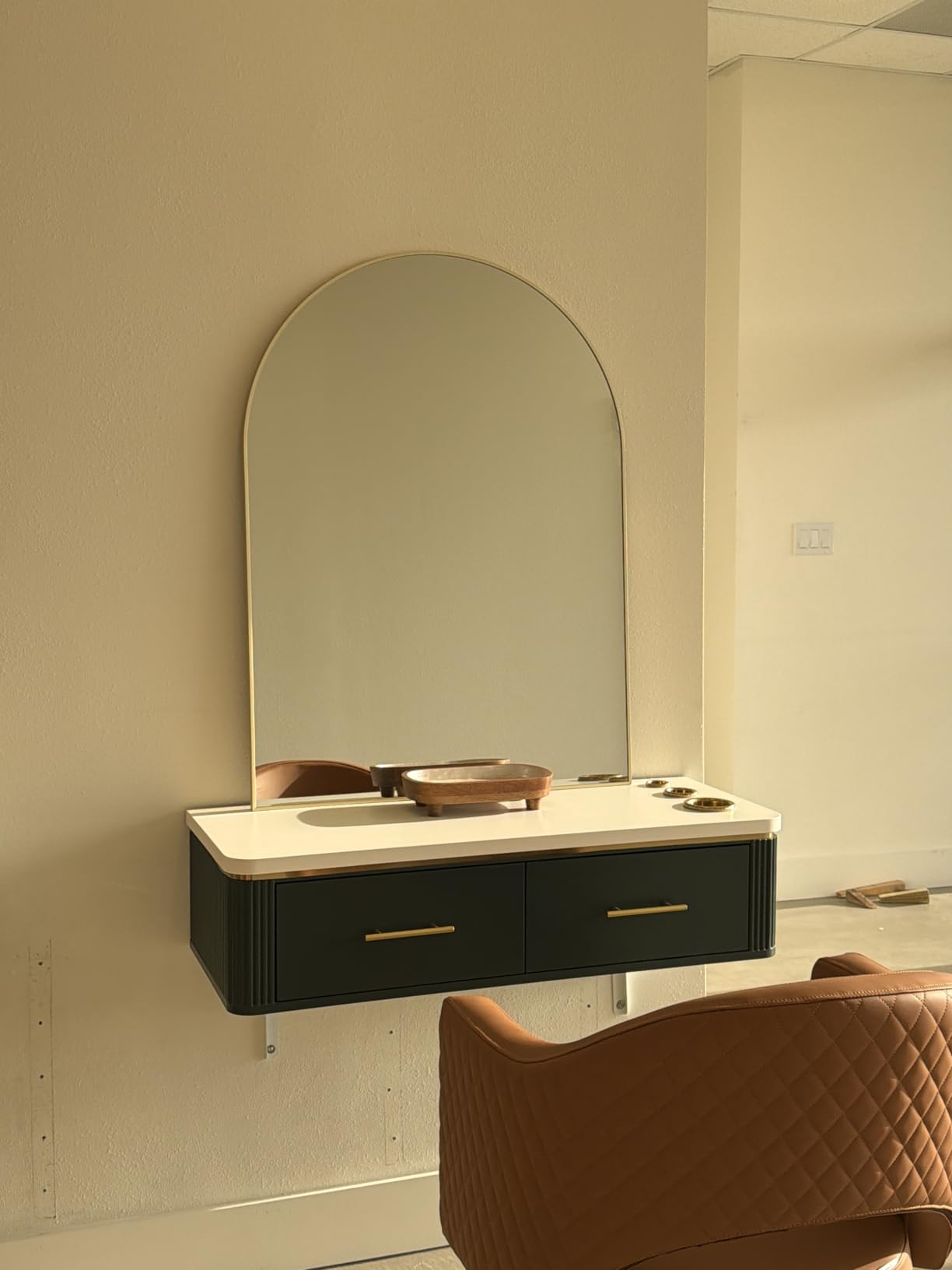 HARRITPURE Arched Wall Mirror 24