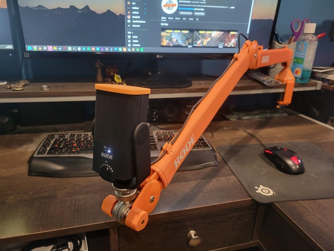 RØDE PSA1+ Professional Studio Arm with Spring Damping and Cable Management, Black customer photo 2
