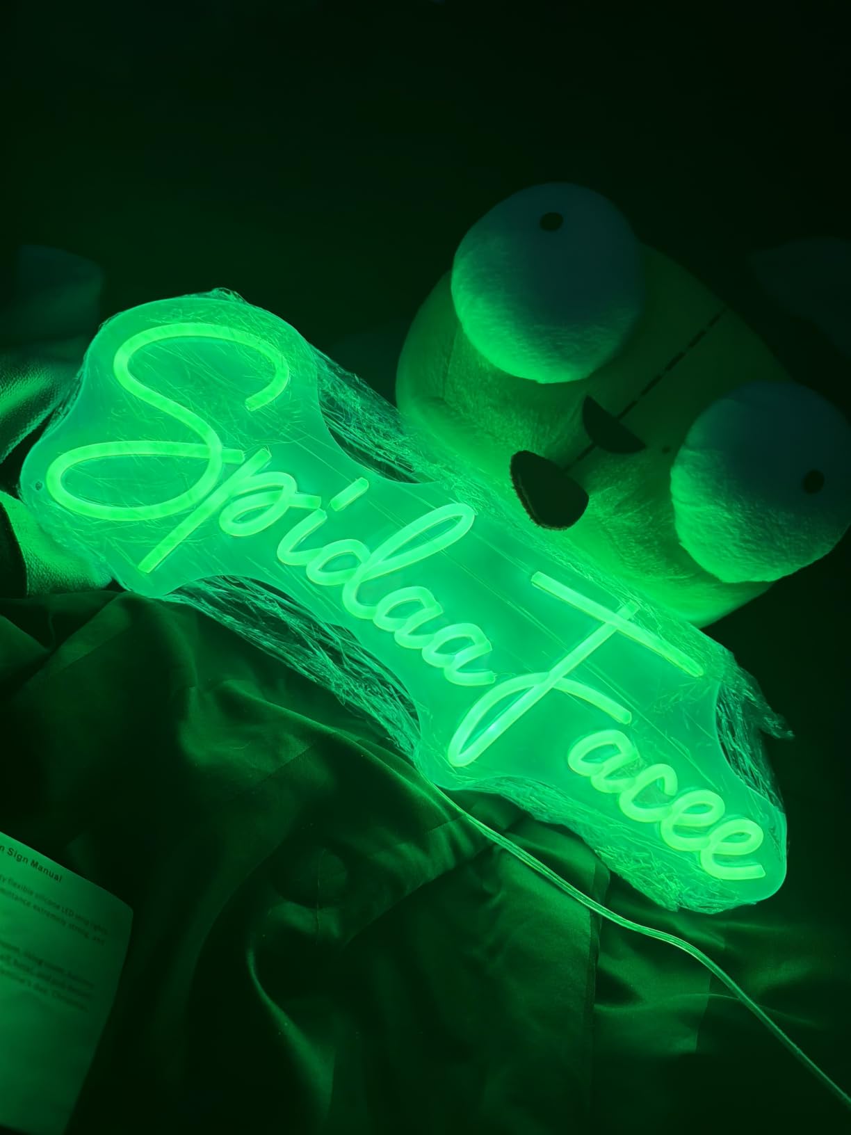 Custom Neon Signs for Wall Decor, Personalized LED Name Signs Neon Light for Bedroom Large Wedding Birthday Business Customizable Light up Sign Pink Sign Boy Girl Decoration customer photo 1