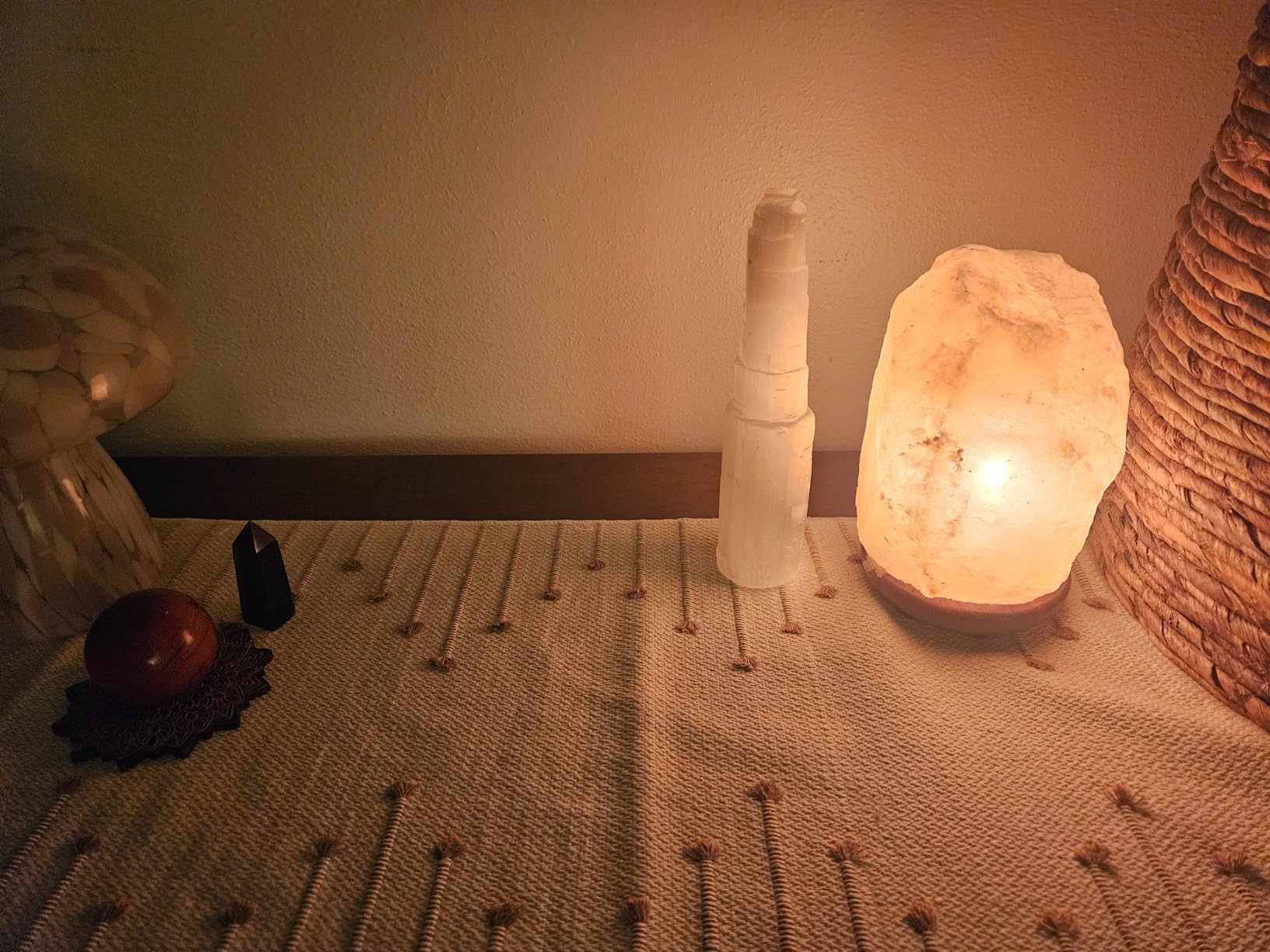 Pachamama Essentials Large Selenite Tower 8