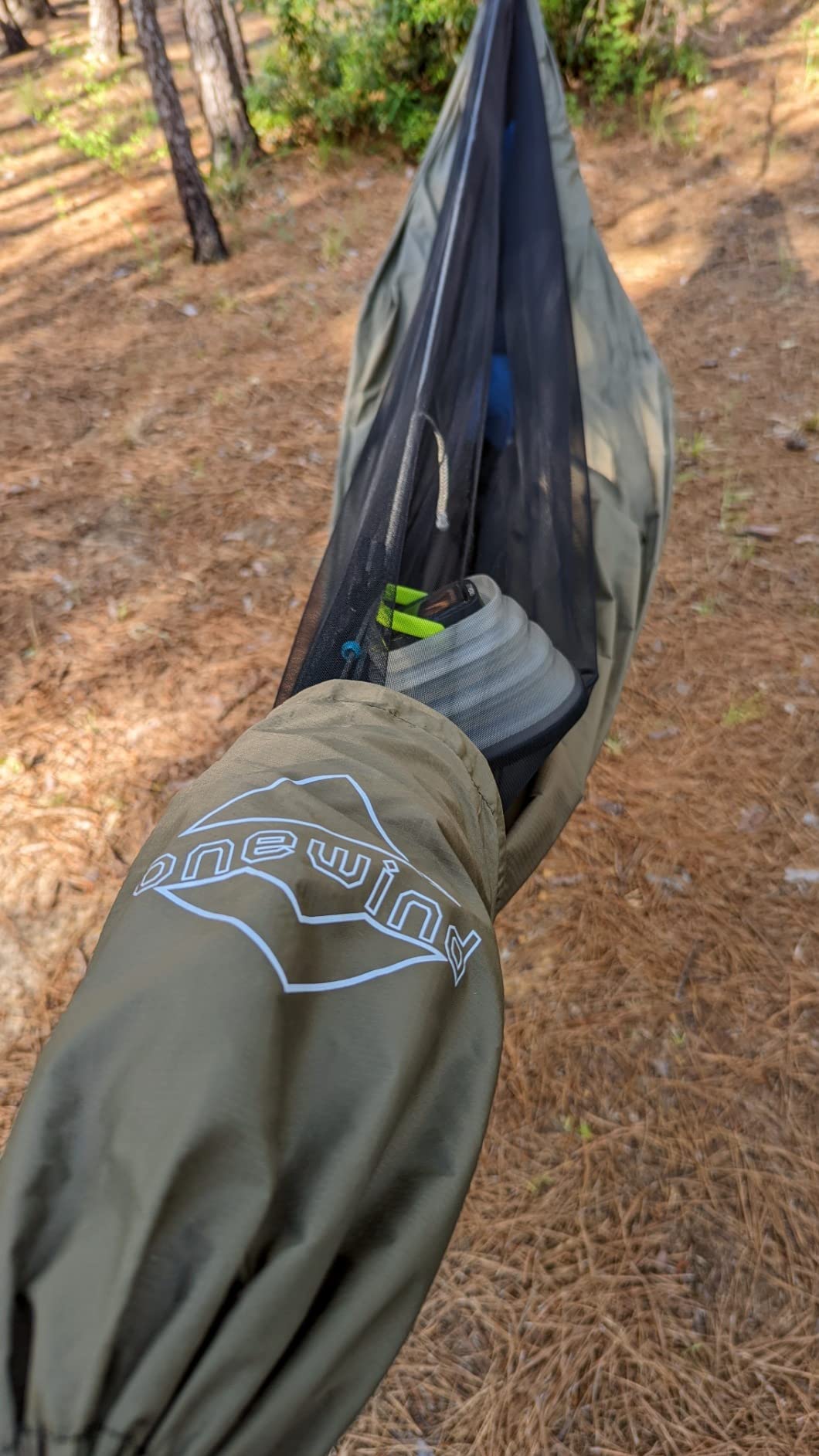 Onewind 11ft Ultralight Camping Hammock with Mosquito Net and Ridgeline customer photo 1