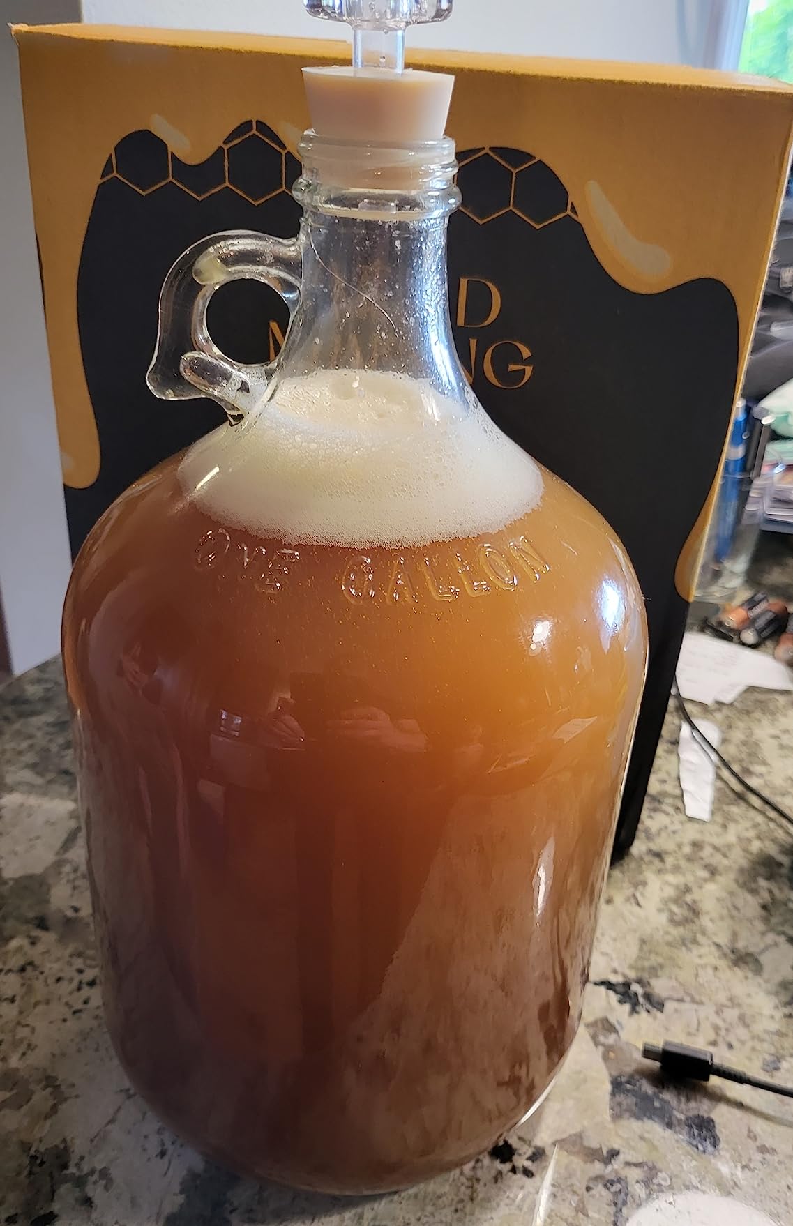 Craft A Brew - Mead Making Kit - Reusable Make Your Own Mead Kit - Yields 1 Gallon of Mead customer photo 2