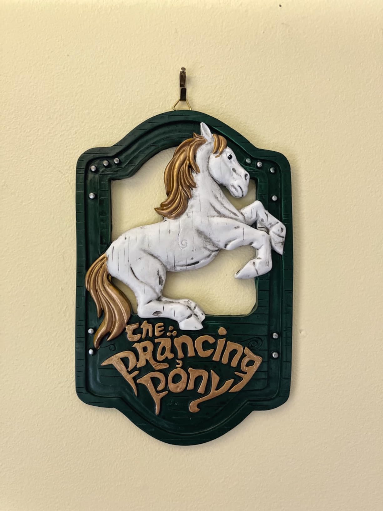 Lord of The Rings The Prancing Pony and The Green Dragon Pub Signs Set, Funny bar Signs, Pub Bar Home Decorative Wall Sign and Plaques for Front Door Hanging Sign customer photo 1