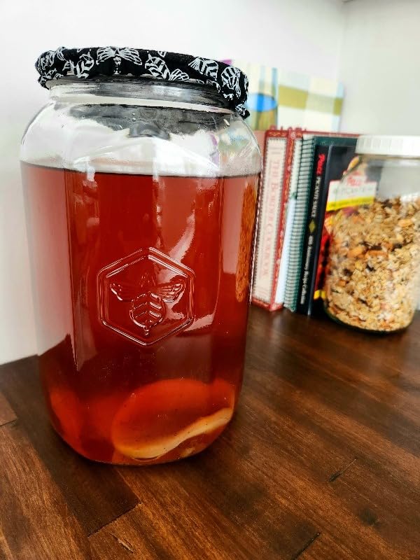 Craft A Brew - Kombucha Jar with Dispensing Valve - For Kombucha Fermentation - Includes Custom Cloth Cover- Proprietary Design customer photo 2